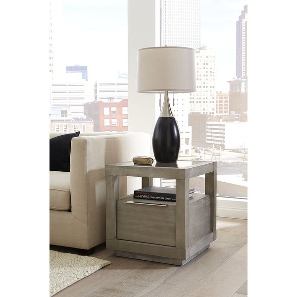 Oxford One-Drawer End Table in Mineral