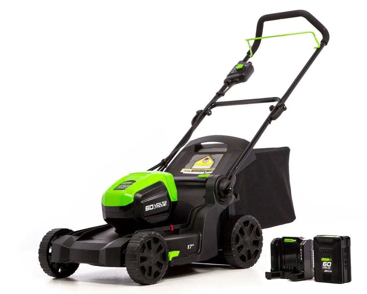 60V 17-Inch Cordless Lawn Mower | Greenworks Pro