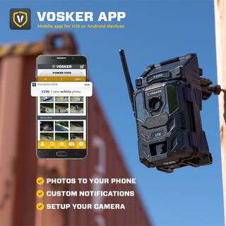 VOSKER Wireless?LTE Outdoor Security Camera (v) V200-V