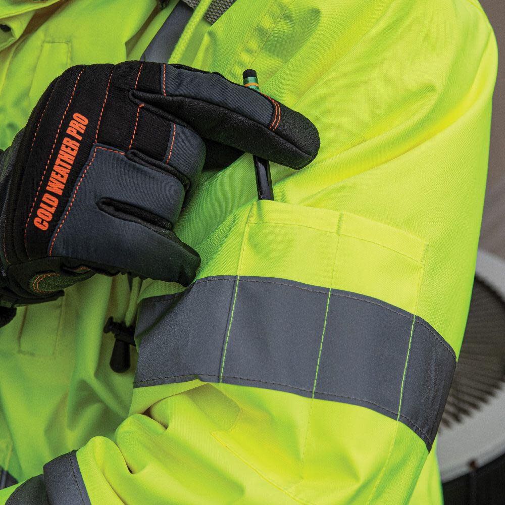 Klein Tools High Visibility Bomber Jacket 3X 60612 from Klein Tools