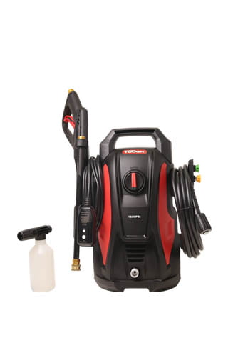 Hyper Tough Brand Electric Pressure Washer 1600PSI for Outdoor Use， Electric