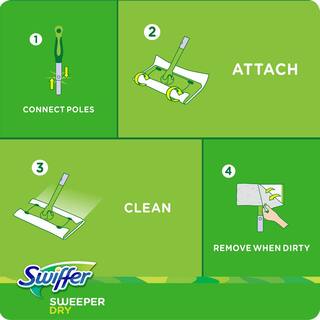 Swiffer Sweeper Dry Cloth Refills Unscented (37-Count) 003700082822