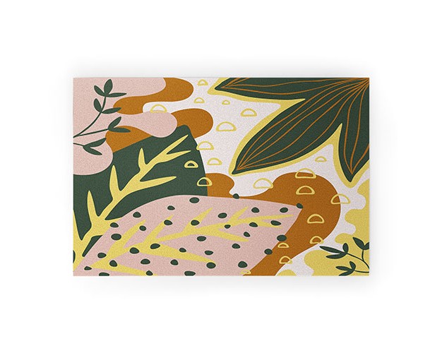 Alisa Galitsyna Floral Magic Iii Welcome Mat Society6