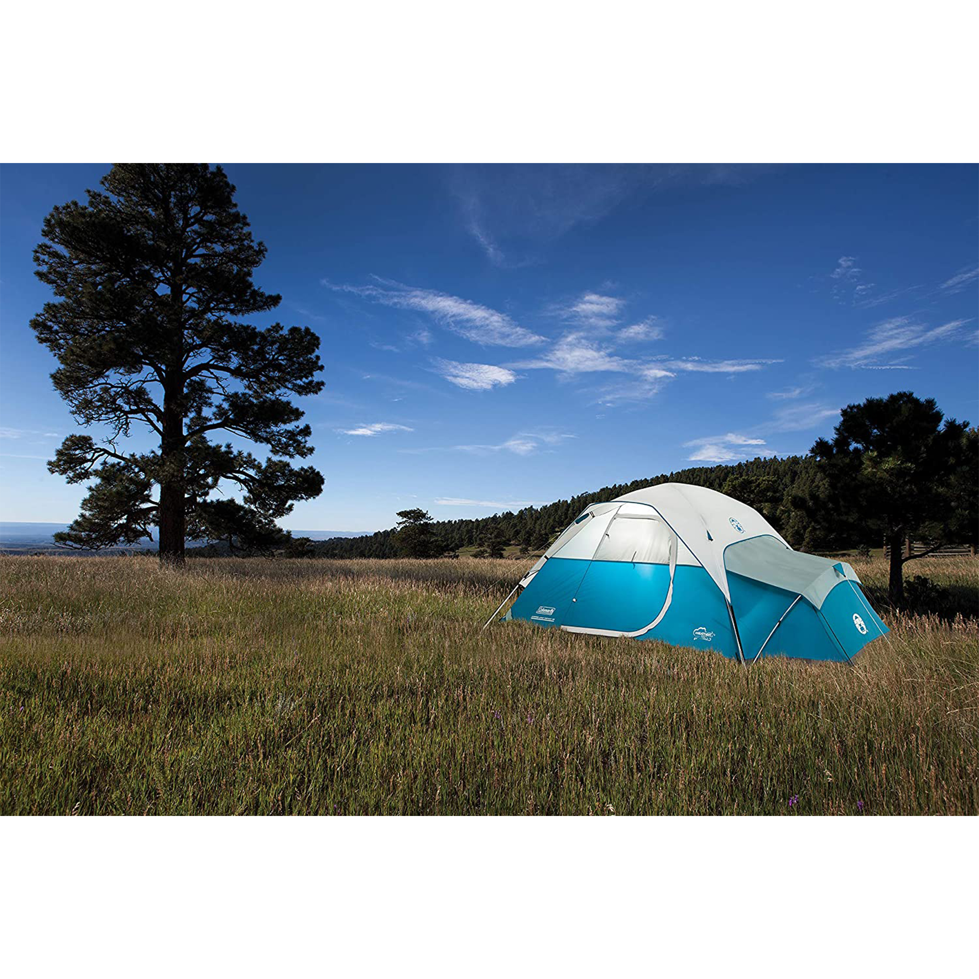 Coleman Juniper Lake 4 Person Instant Dome Tent with Annex