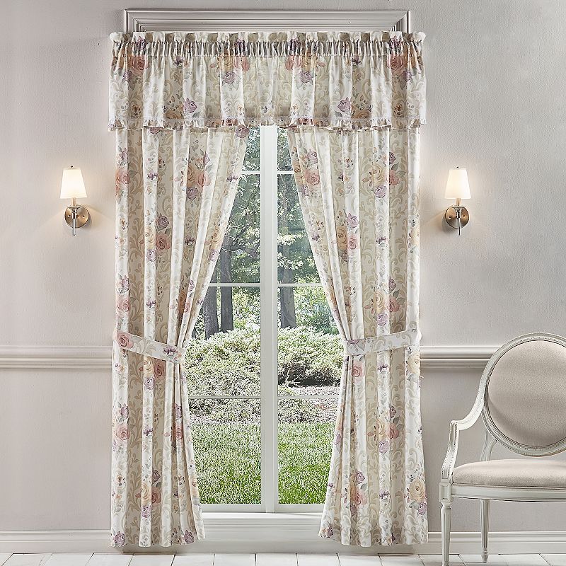 Royal Court Chardonnay 2-pack Window Curtain Set