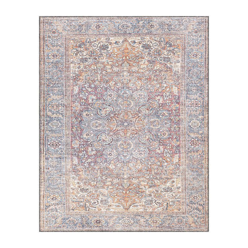 Decor 140 Ajay Traditional Washable Area Rug