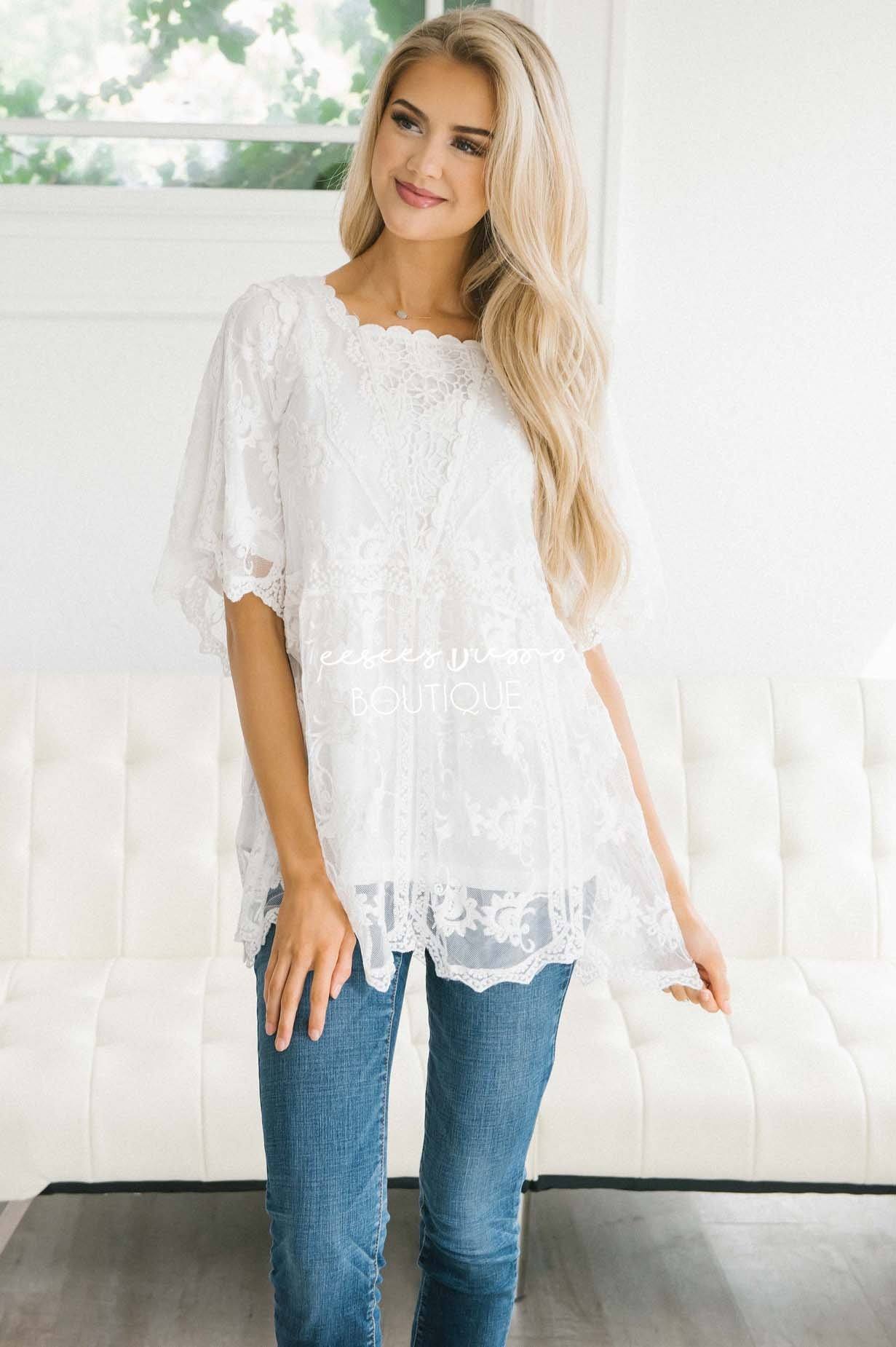 Dreaming in Lace Blouse