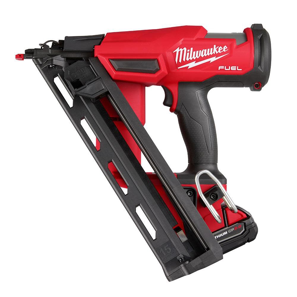 Milwaukee M18 FUEL 15 Gauge Finish Nailer Kit 2839-21CT from Milwaukee