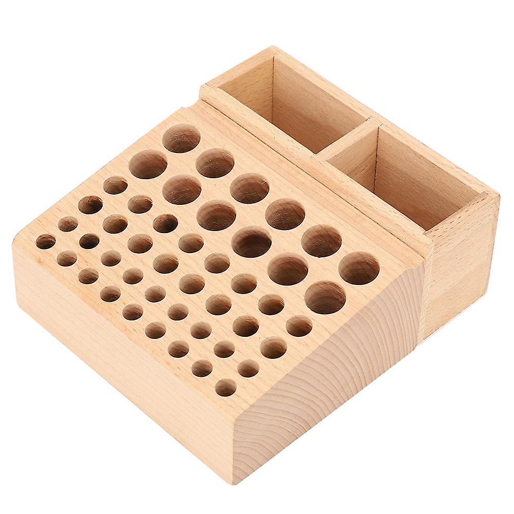 48 Holes Storage Rack Leather Craft Tool Holder Box Leather Diy Tool Holder Case <br>48 Holes Rack