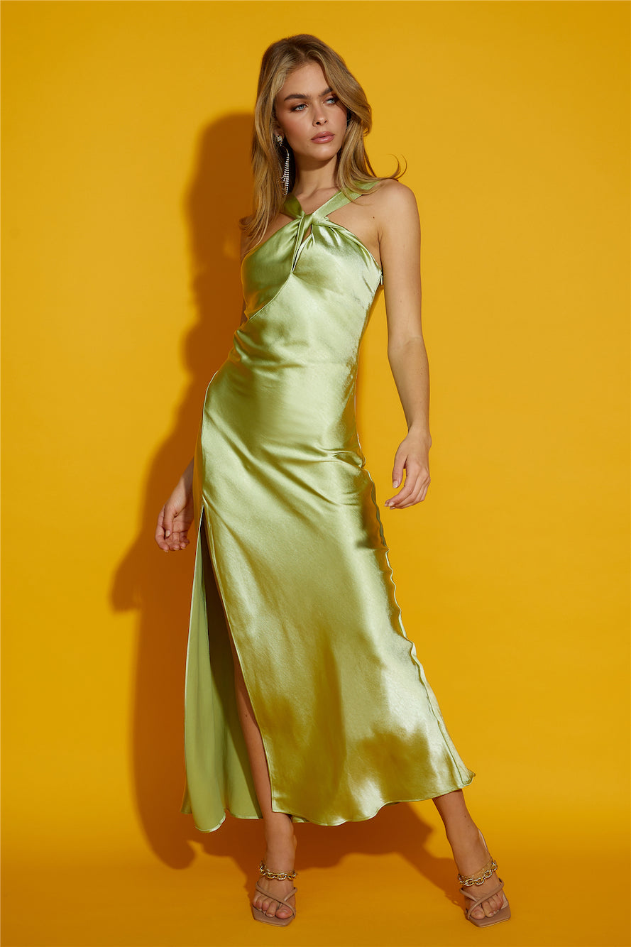 Iconic Love Maxi Dress Green