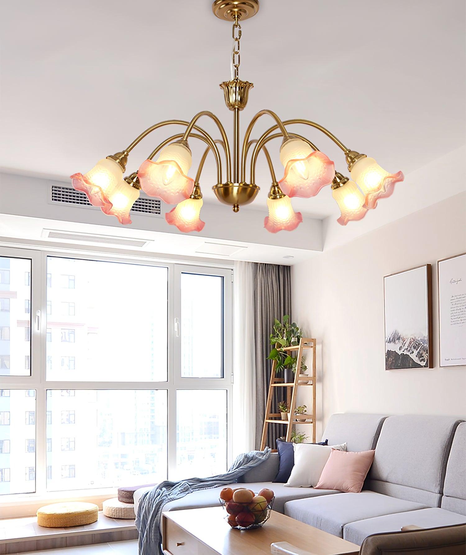 Morning Glory Chandelier