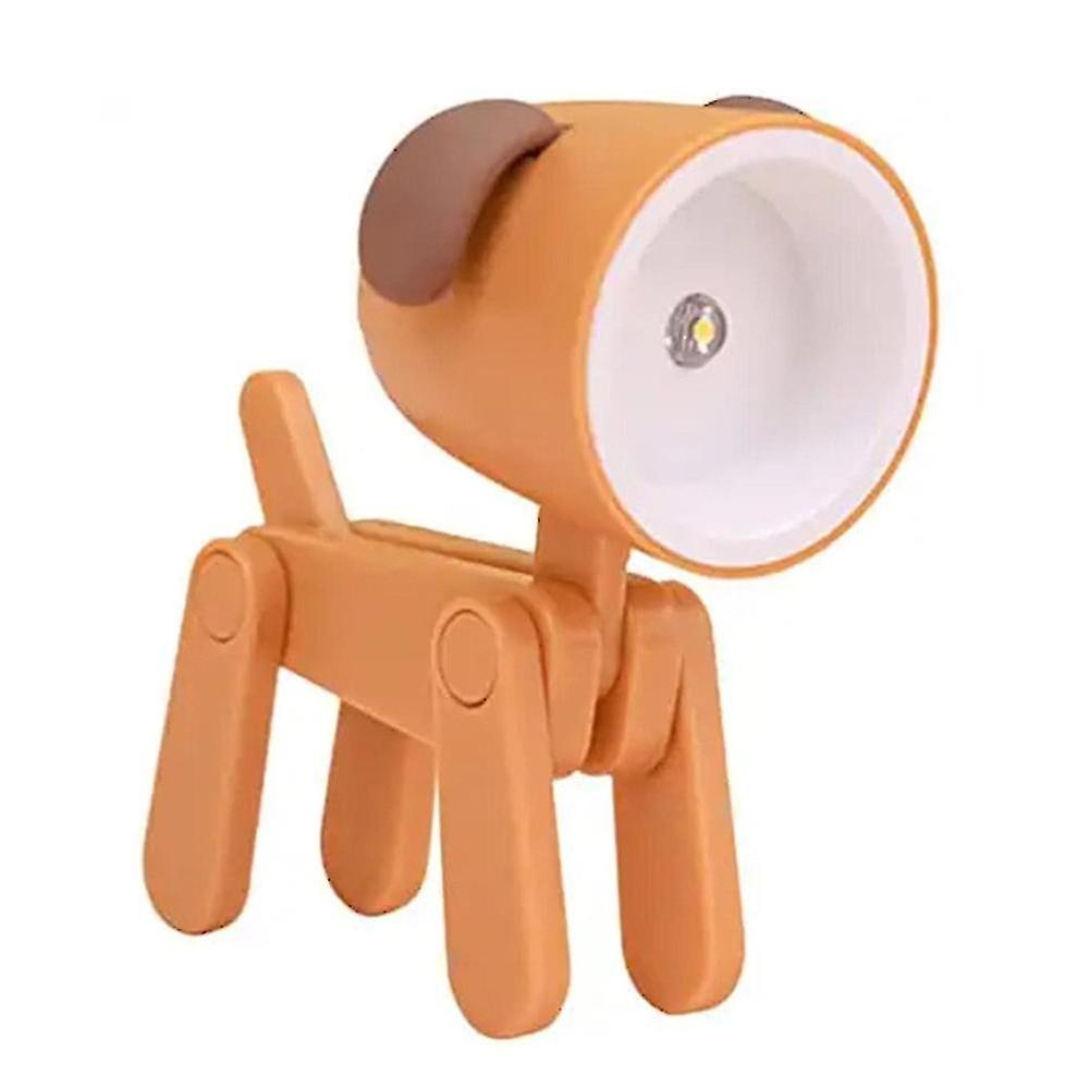 Cartoon Puppy Led Night Light Table Lamp Phone Holder Bracket