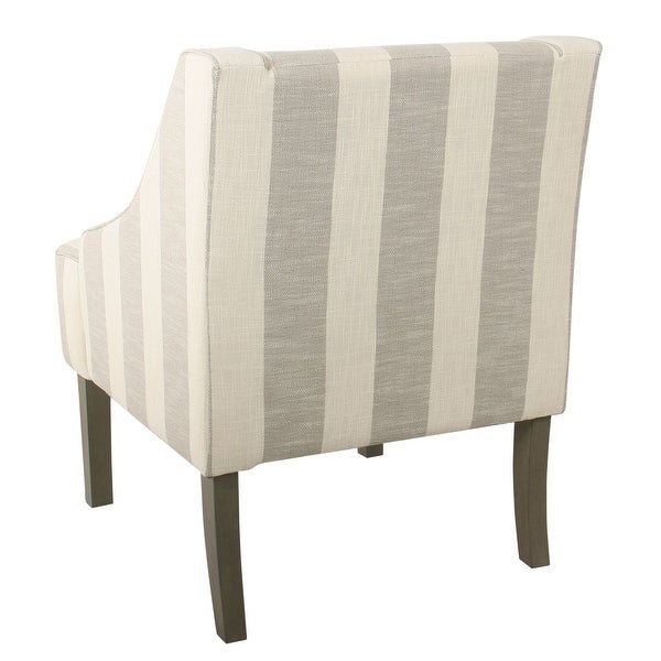 HomePop Classic Swoop Accent Chair