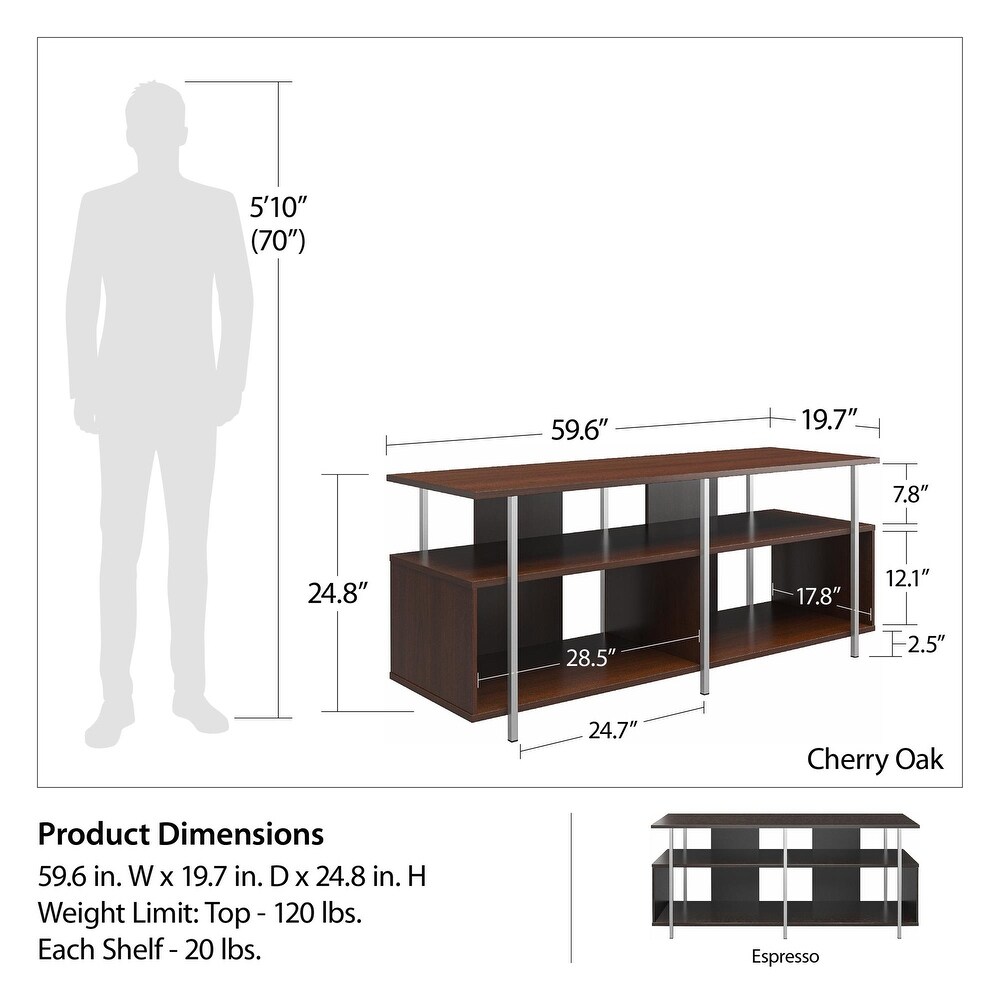 Ameriwood Home Abney TV Stand for TVs up to 69 inches