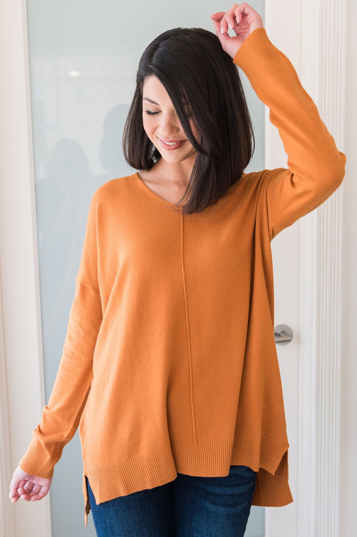 Harvest Season Modest Sweater