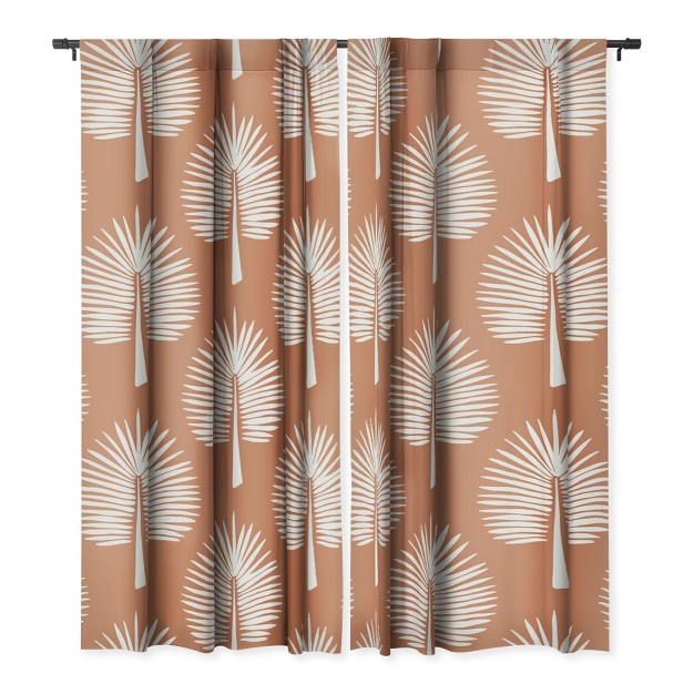 1pc Blackout Window Curtain Panel Deny Designs