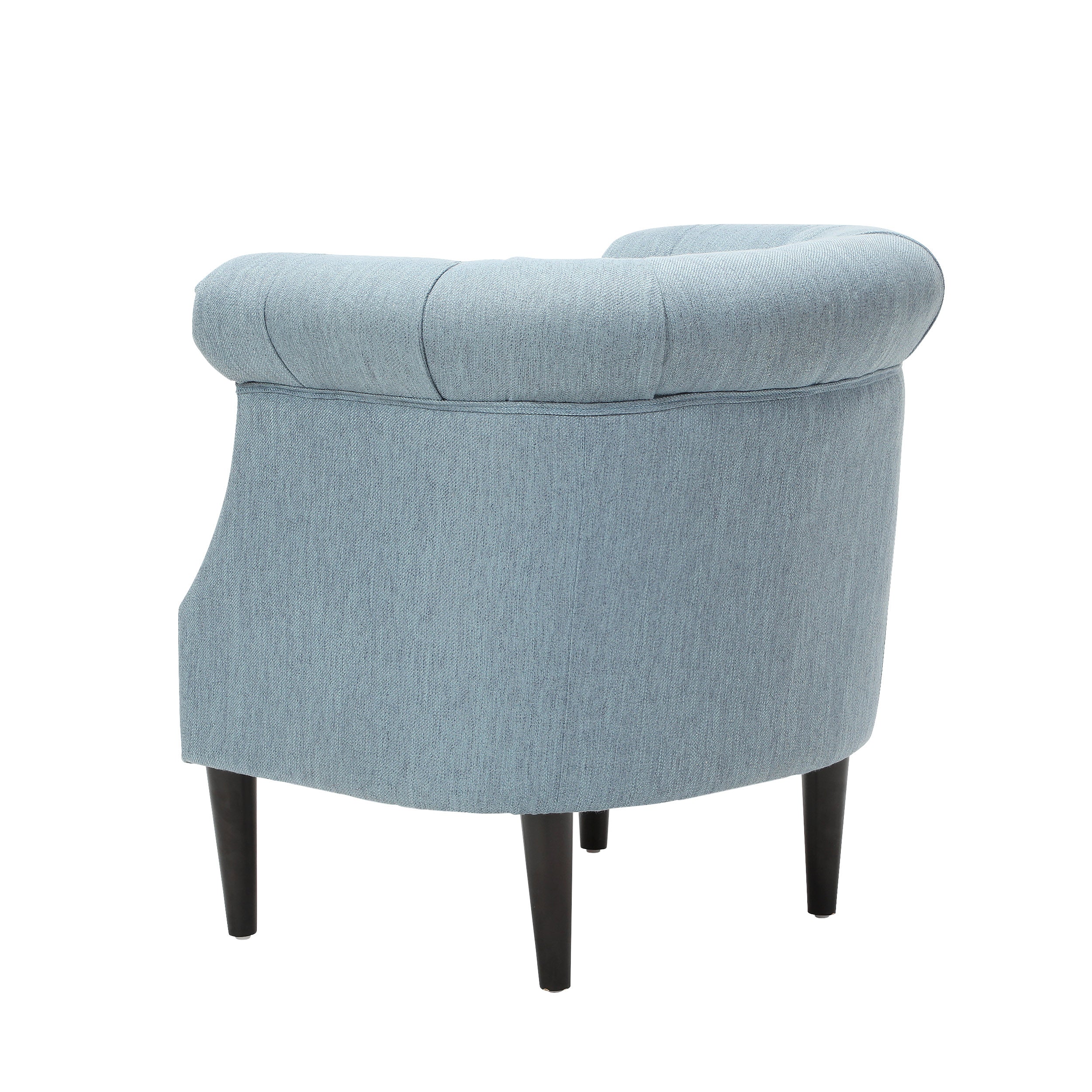 Noble House Beihoffer Chair & Ottoman Sets, Light Blue