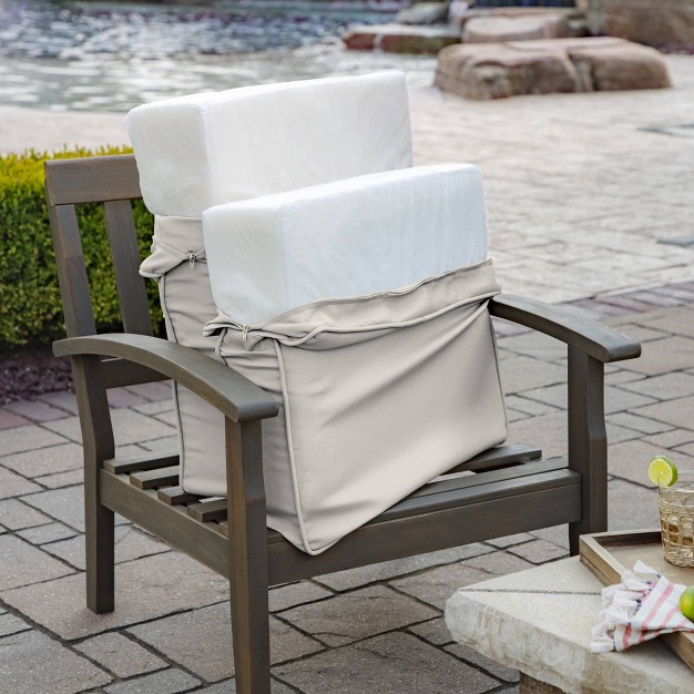 X 24 quot Profoam Outdoor Deep Seat Cushion Set