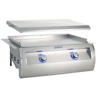 Fire Magic Echelon Diamond E660I 30-Inch Built-In Natural Gas Griddle With Stainless Steel Cover