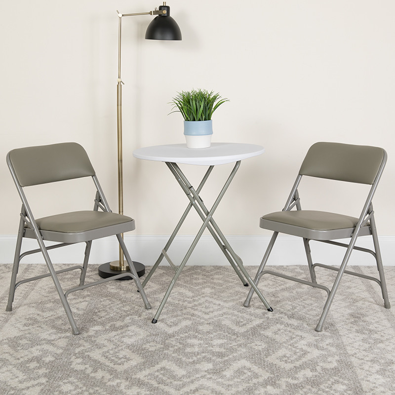 Beige Fabric Folding Chair   Contemporary   Folding Chairs And Stools   by Beyond Design  ampMore  Houzz