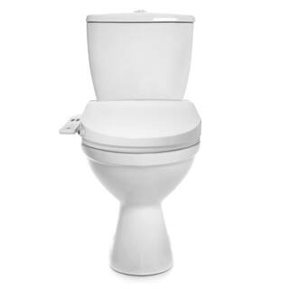 Brondell Swash Select BL67 Sidearm Electric Bidet Seat for Round Toilets in White BL67-RW