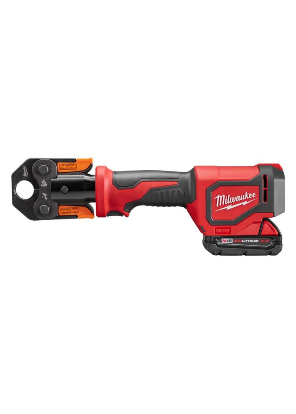 Milwaukee M18 Short Throw Press Tool Kit with Viega PureFlow Jaws 2674-22P from Milwaukee