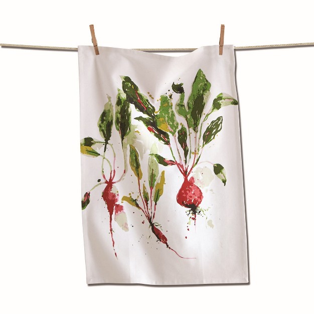 Tagltd Garden Radish Dishtowel