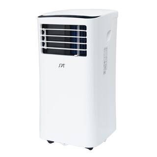 SPT 10000 BTU (7000 BTU DOE) Portable Air Conditioner with Dehumidifier with Remote in White WA-S7000E