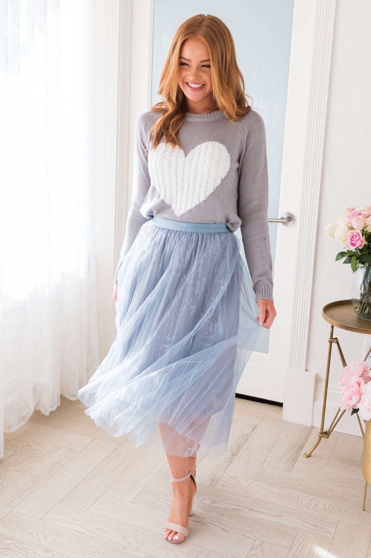 Bold & Beautiful Modest Tulle Skirt