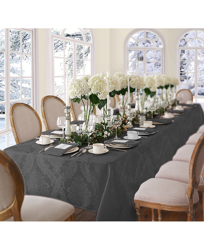 Elrene Barcelona Damask 60 x 102 Oblong Tablecloth