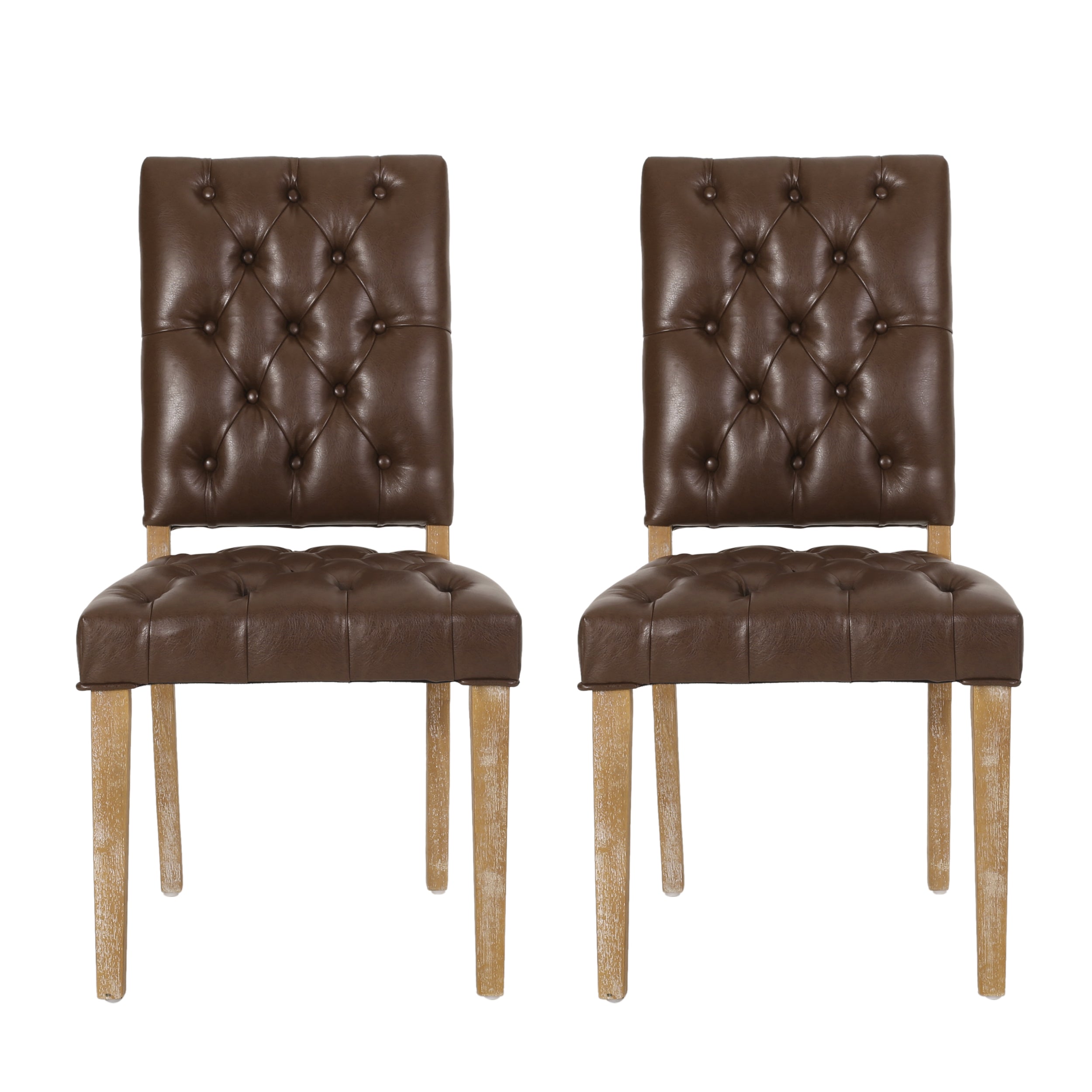 Welby Contemporary Tufted Dining Chairs, Set of 2