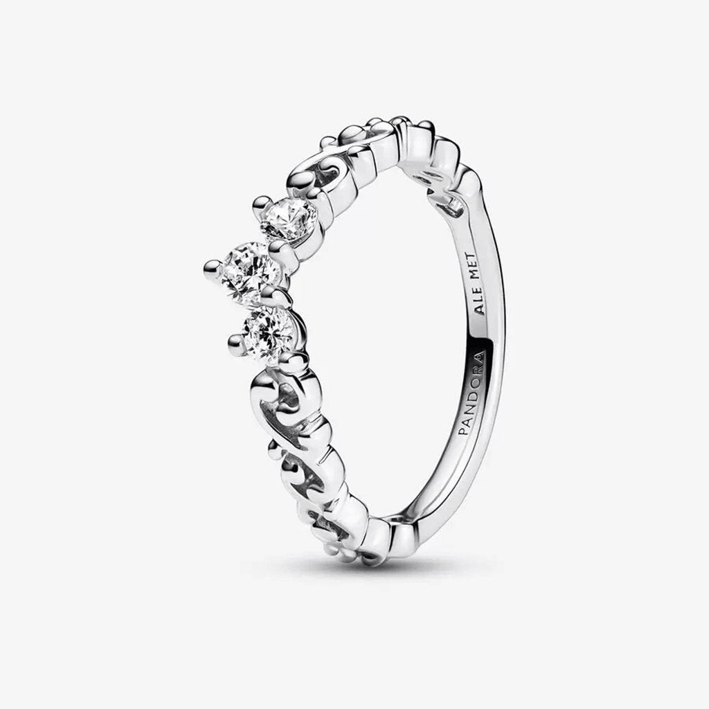 PANDORA  Regal Swirl Tiara Ring - Sterling Silver