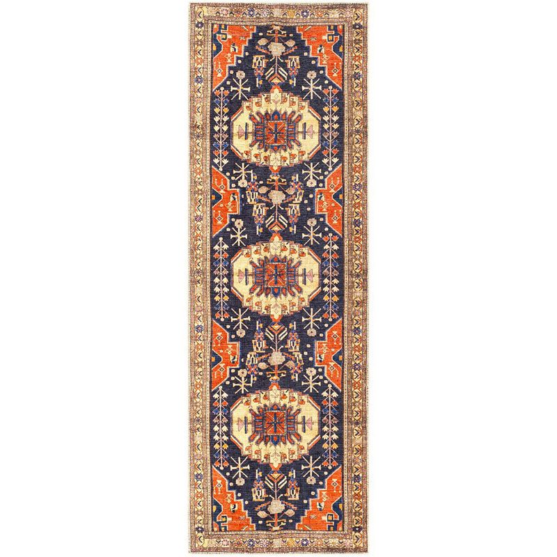 Laren Traditional Washable Area Rug