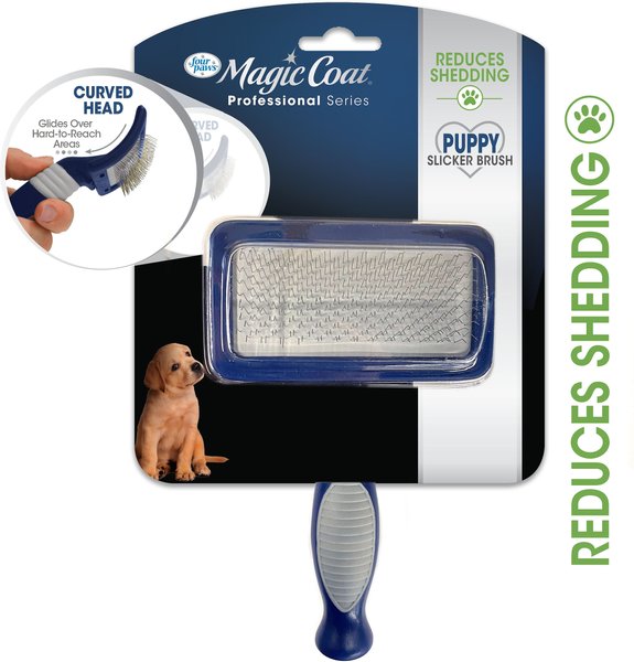 Four Paws Magic Coat Professional Series Gentle Slicker Brush