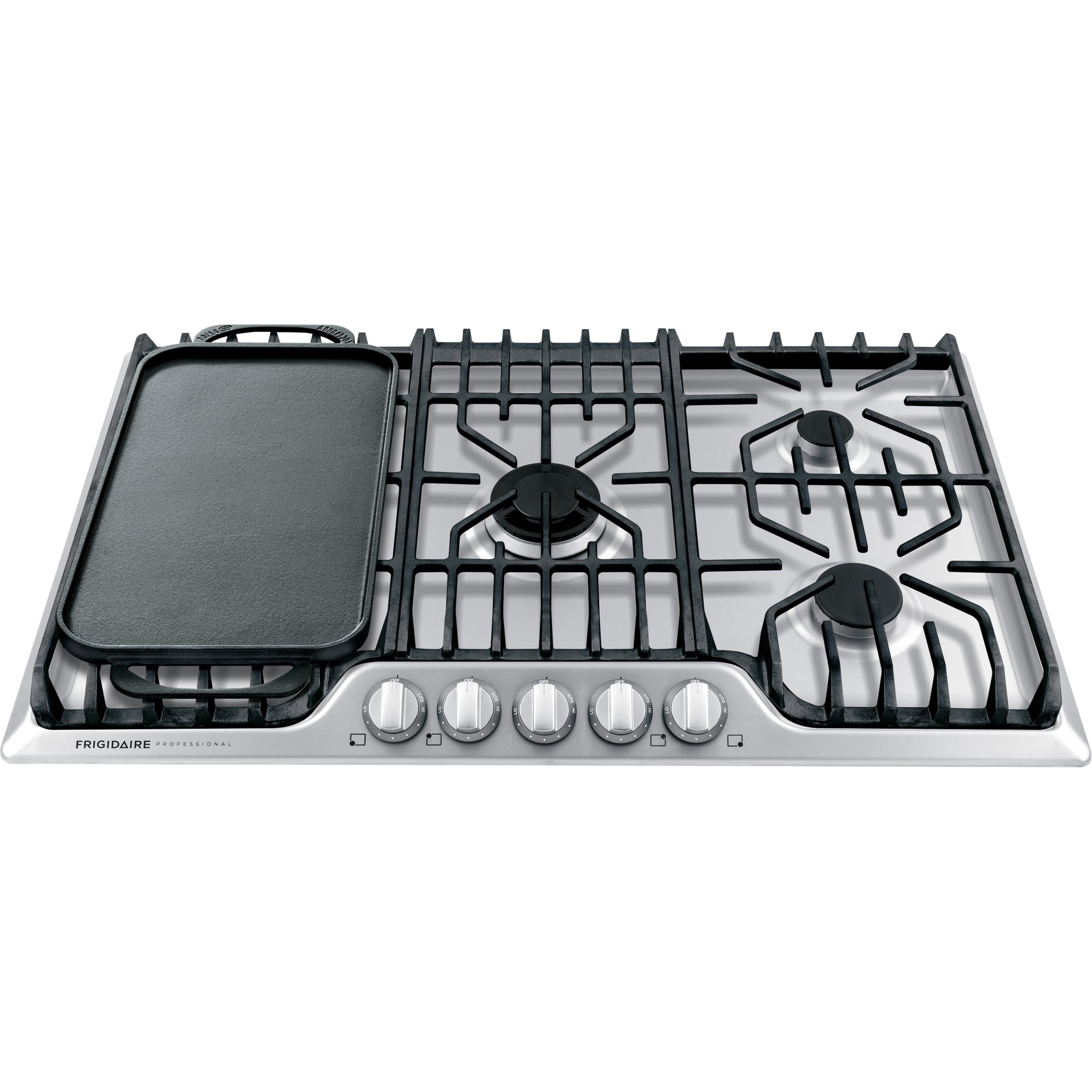 Frigidaire Professional 36-inch Built-In Gas Cooktop FPGC3677RS