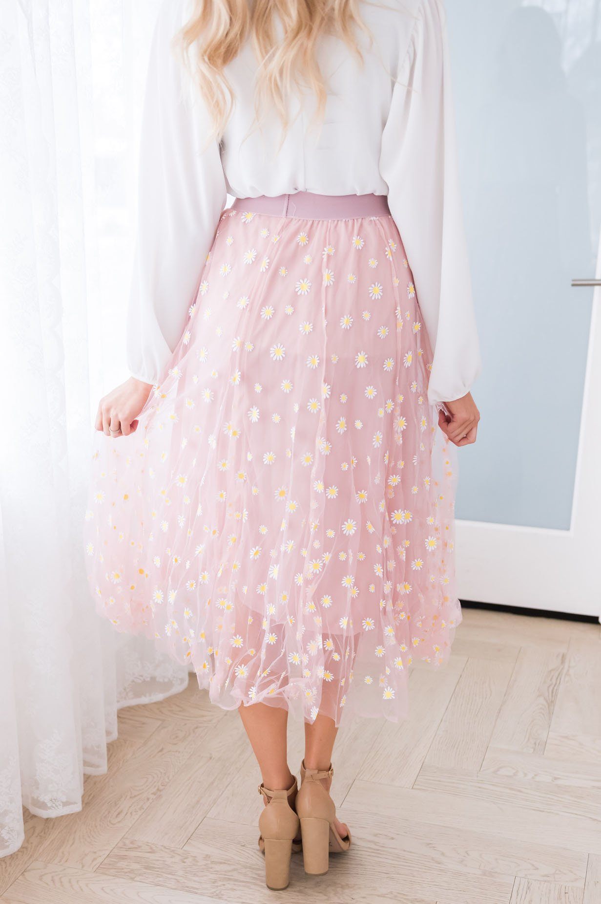 Crazy Daisy Modest Tulle Skirt