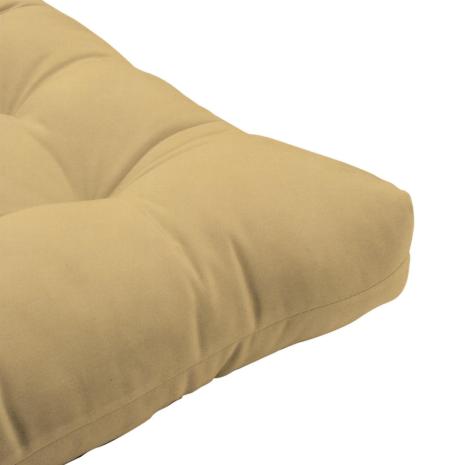 Sunbrella Canvas Wheat Long Outdoor Replacement Chaise Lounge Cushion By Signature