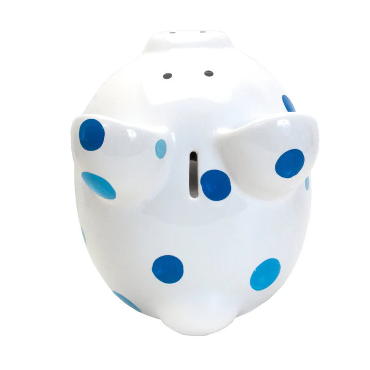 Blue Multi Dot Bank