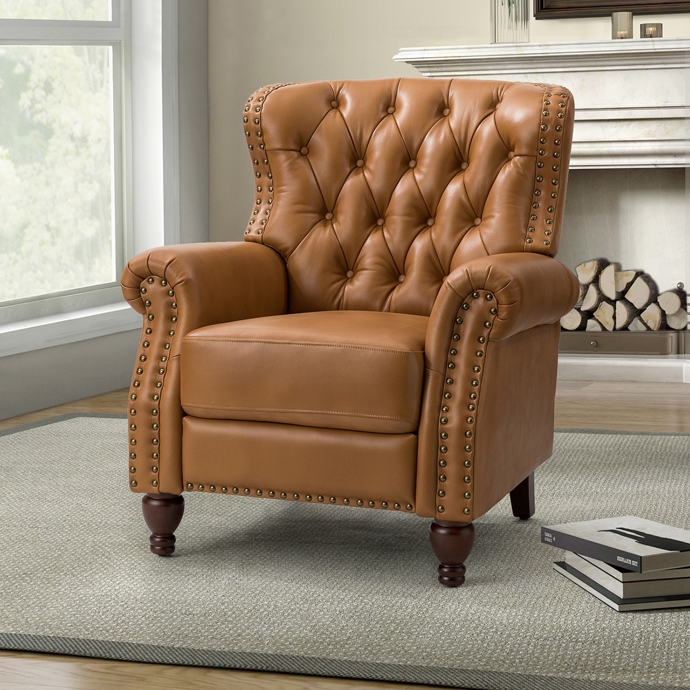 Justine Traditional Genuine Leather Nailhead 34.5\