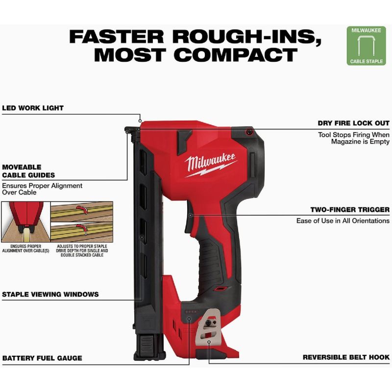 MW M12 Cordless Cable Stapler