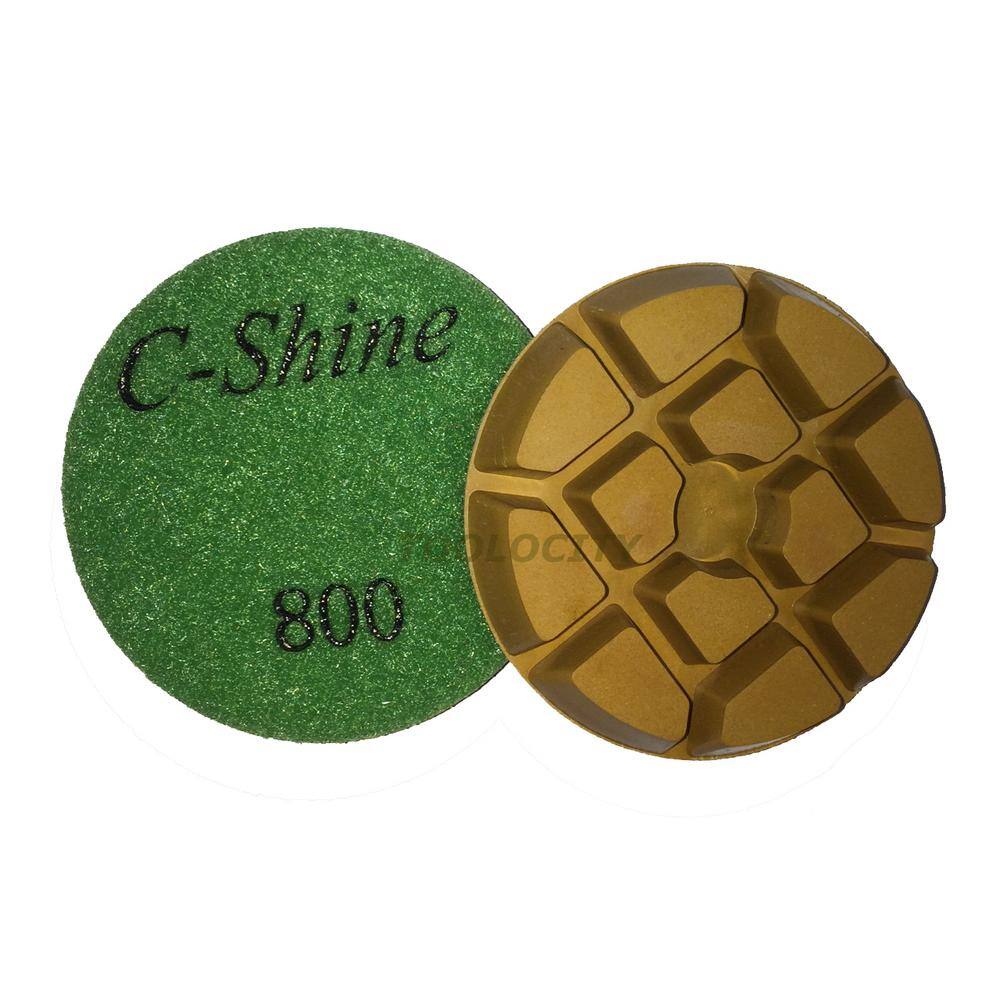 3 in. 800-Grit Concrete Diamond Floor Polishing PadsDiscs 3CPD0800