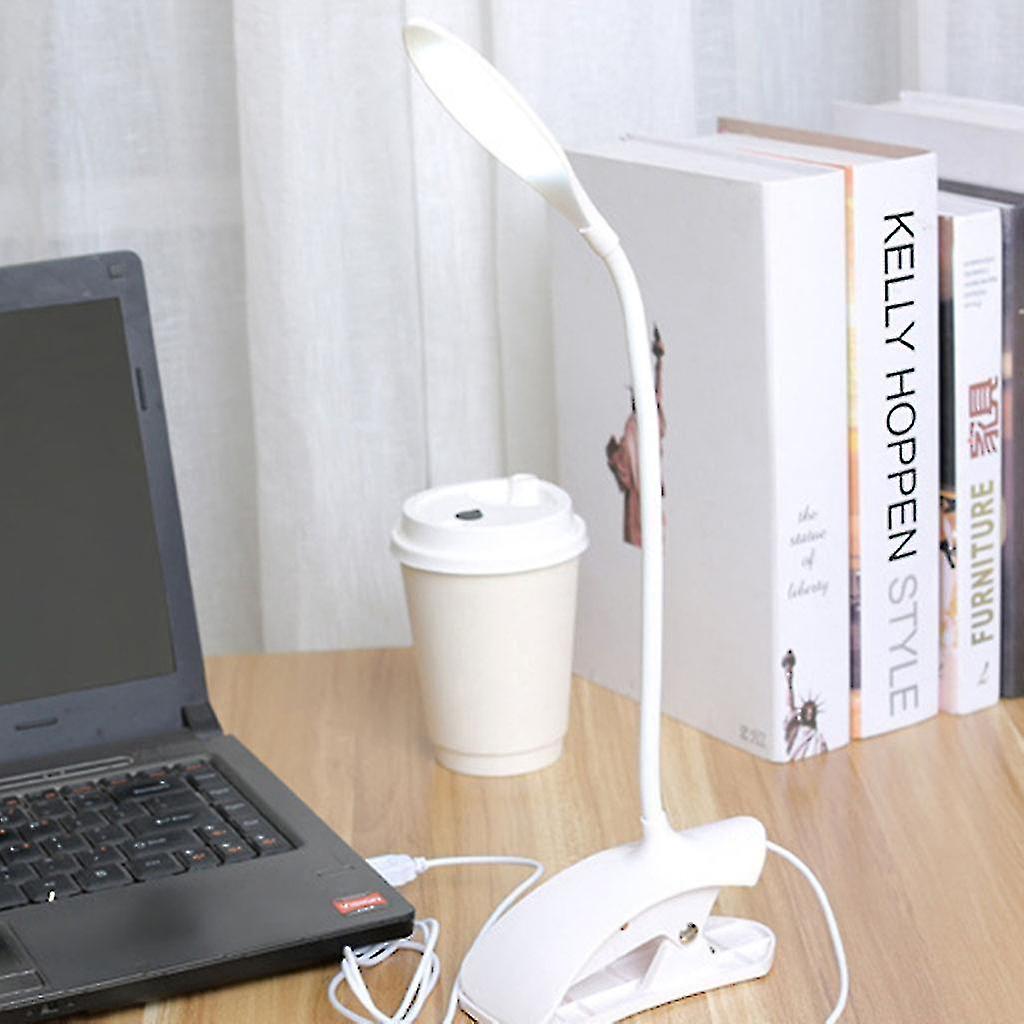 Wall Mounted Clip Desk Lamp 360 Flexible Gooseneck Bed Light Premium Usb Hose Clip Desk Lamp Eye Protection Led Light For Children Learning And Readin