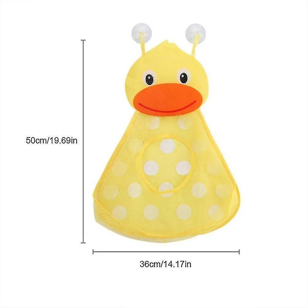 Kids Baby Bath Toy Organiser Animal Mesh Net Storage Bag Bathroom