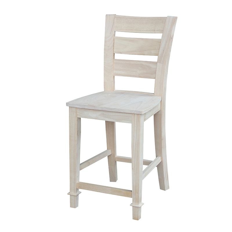 International Concepts Tuscany Ladderback Counter Stool