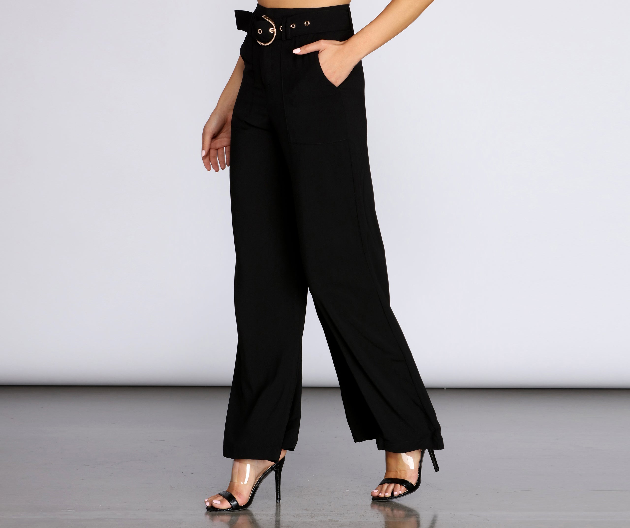 Easy Going Wide Leg Trousers