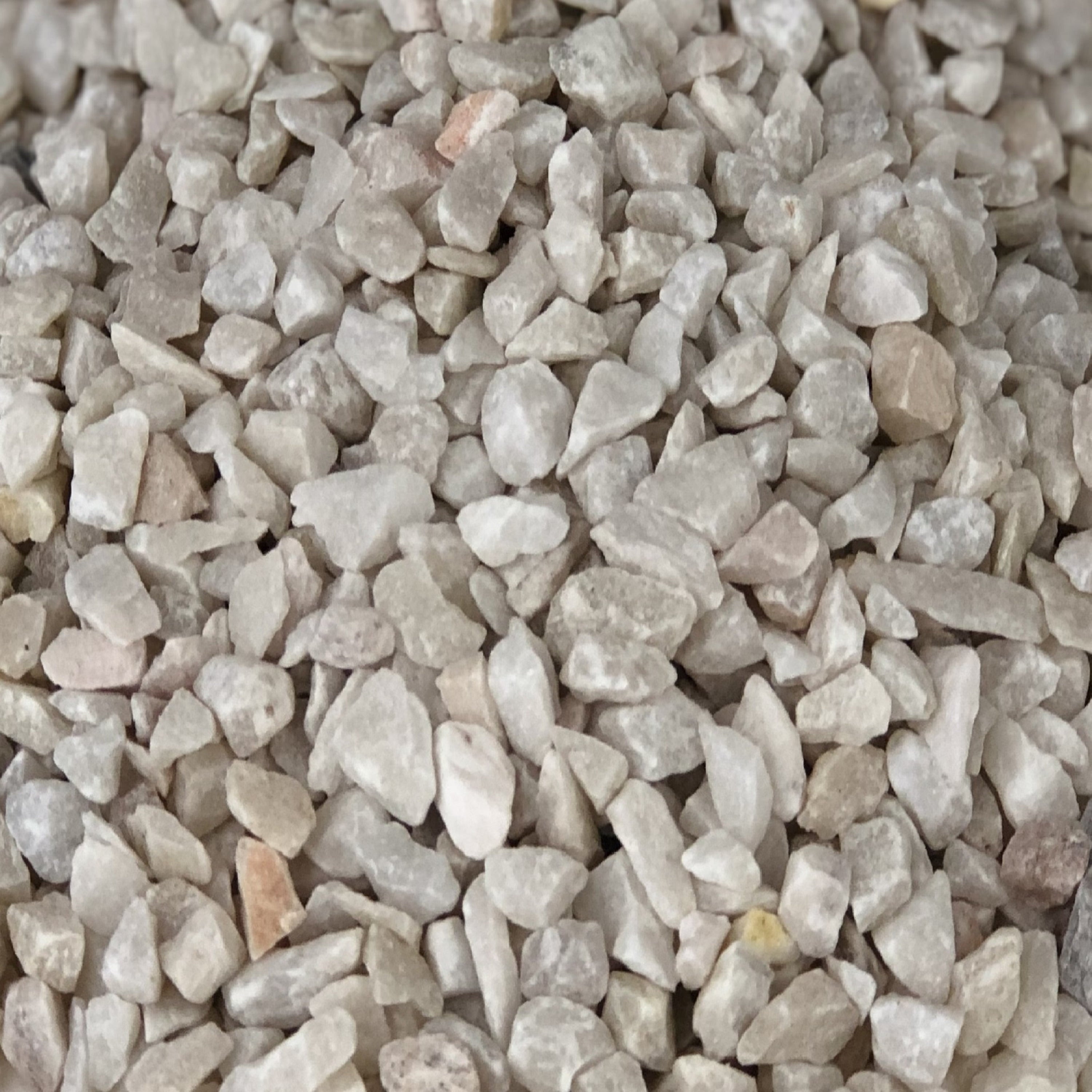 Rainforest, Outdoor Decorative Stone, Gravel, white, 30lbs.