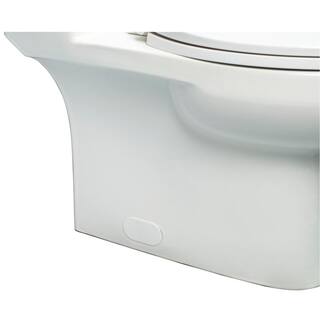 Foremost 1-Piece 1.28 GPF Single Flush Elongated Toilet FM trim in White with Slow Close Toilet Seat Included TL-8423HC-EW-FM