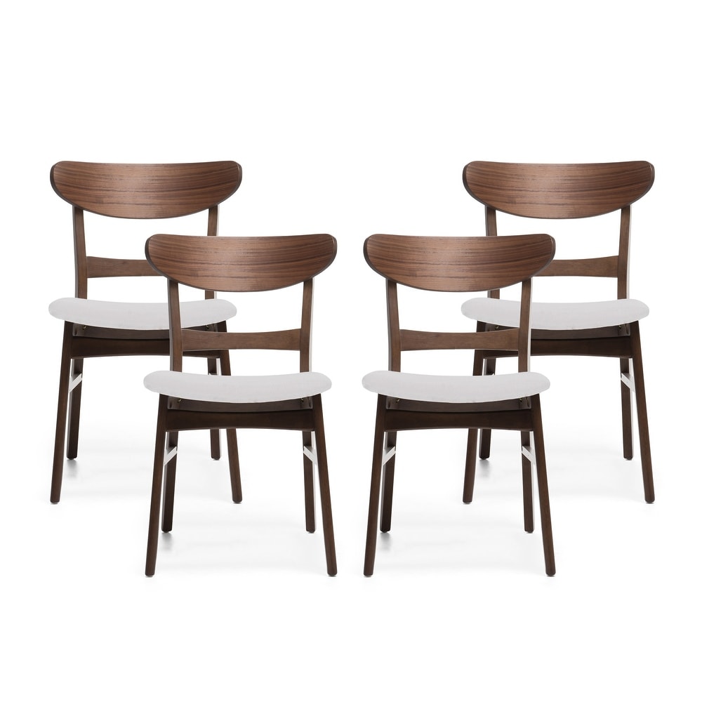 Idalia Mid century Modern Dining Chairs (Set of 4) by Christopher Knight Home