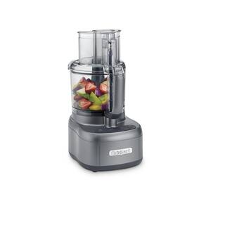 Cuisinart Elemental Series 11-Cup 3-Speed Gun Metal Gray Food Processor with SealTight Advantage Technology FP-11GMP1