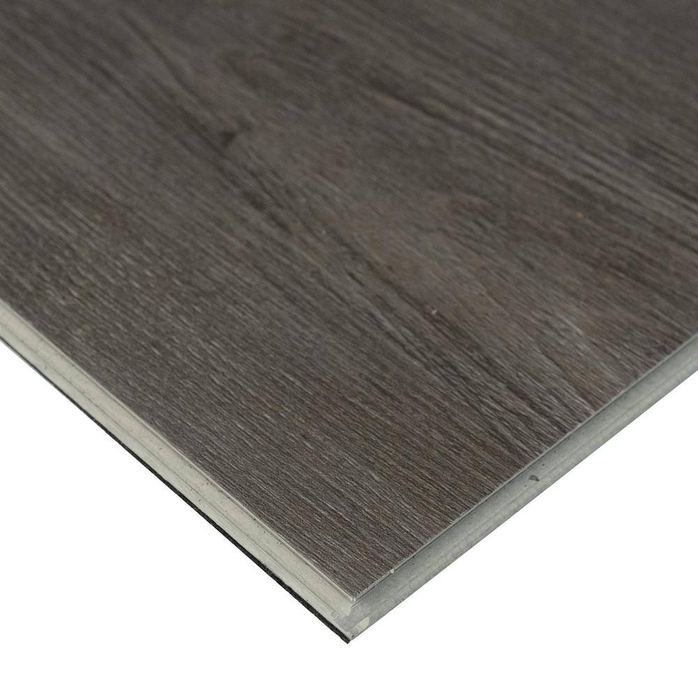 Home Decorators Collection Pelican Gray 12 MIL x 7.1 in. W x 48 in. L Click Lock Waterproof Luxury Vinyl Plank Flooring (23.8 sqftcase) PELICA7X48-5MM